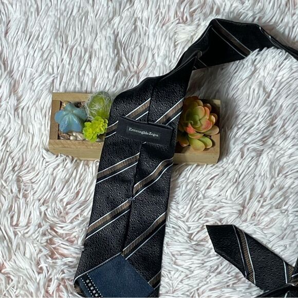 Ermenegildo Zegna seta silk tie - Picture 3 of 7